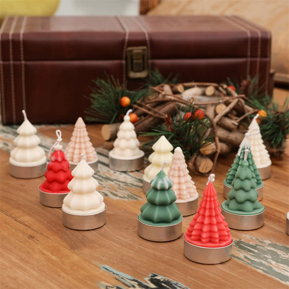 Moule silicone arbre de Noël 3D avec savon