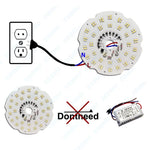 plaque led 200w 150w 100w blanc moderne aluminium driver free