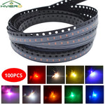diodes led smd 0603 bleu vert rouge blanc chaud jaune blanc rose violet orange
