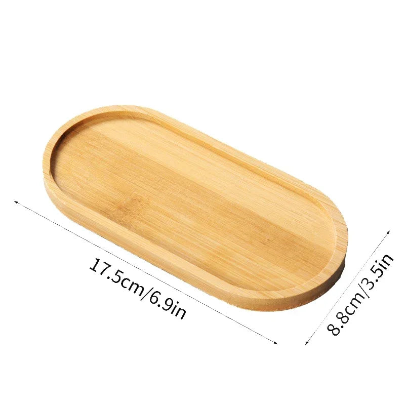 plateau rangement bois moderne assiettes tasses naturel motifs animaux minimaliste écologique
