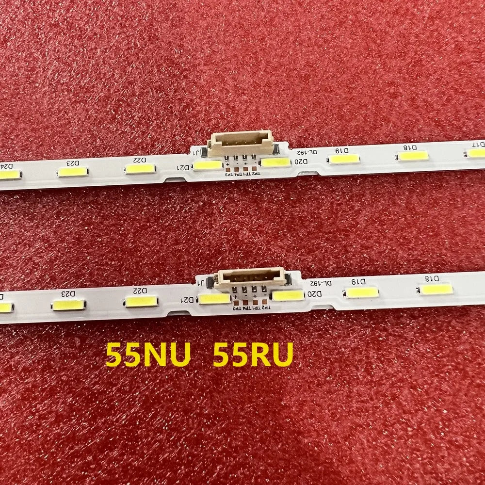 bande lumineuse led blanc moderne sans câble fixations invisibles connecteurs aluminium