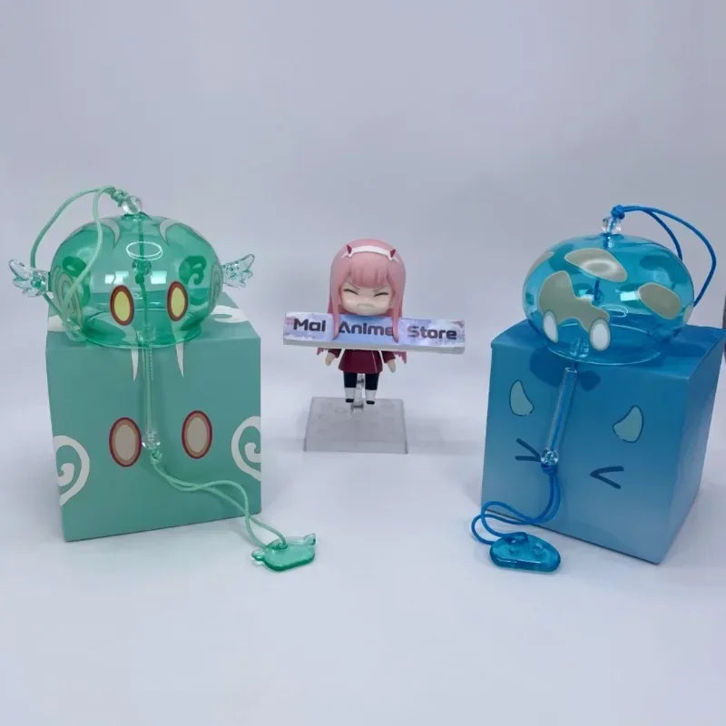 décoration murale moderne figurine kawaii vert bleu motifs papillons jaunes rouges suspension chambre moderne