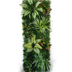panneau végétal mural plante artificielle herbe décorative jardin extérieur moderne vert rouge blanc