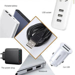 lampe led 10w blanc chaud 50mm usb circulaire diodes cordon interrupteur