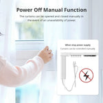 moteur rideau électrique intelligent wifi blanc moderne télécommande contrôle smartphone maison connectée