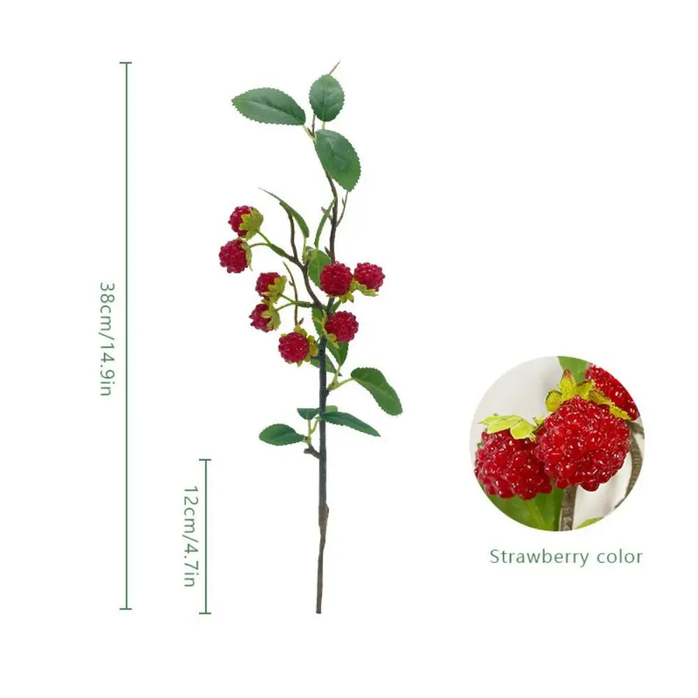 décoration intérieure bouquets branches baies rouges feuilles vertes artificielles naturelles occasion fête maison