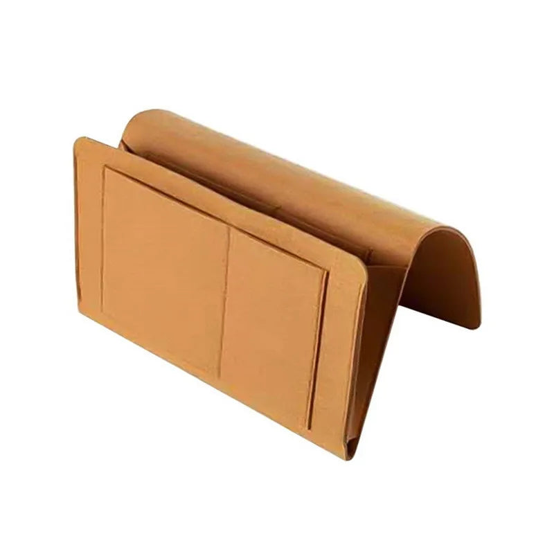 organisateur mural moderne marron noir rangement adhésif téléphone portable clé usb carte crédit tasse