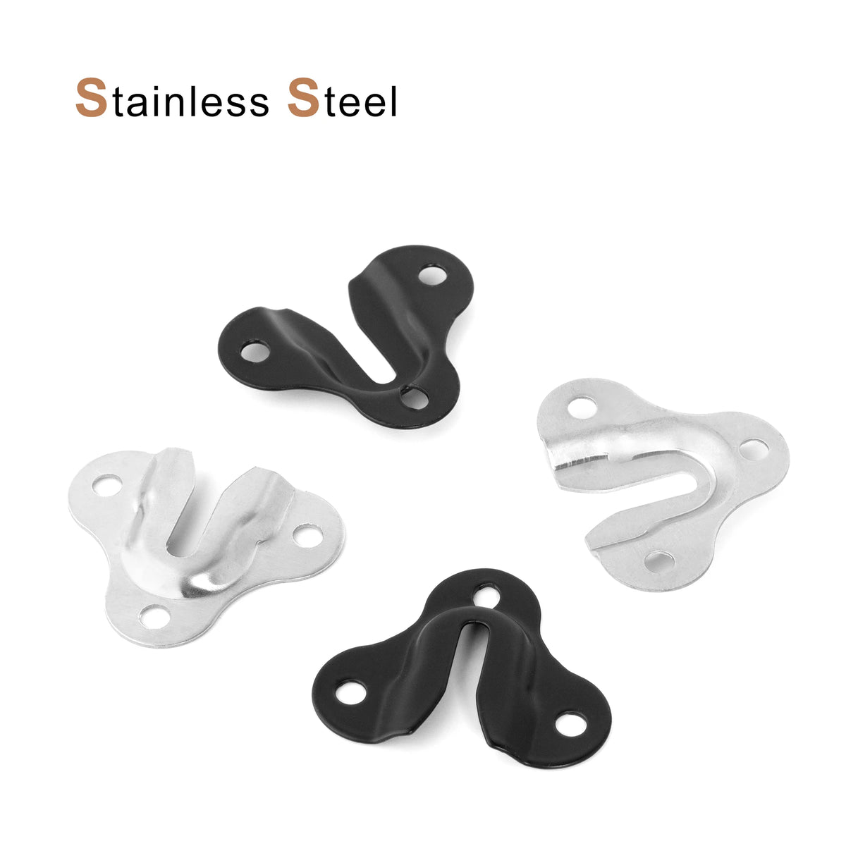 clips fixation modernes noir argent photos tableaux 43mm 53mm