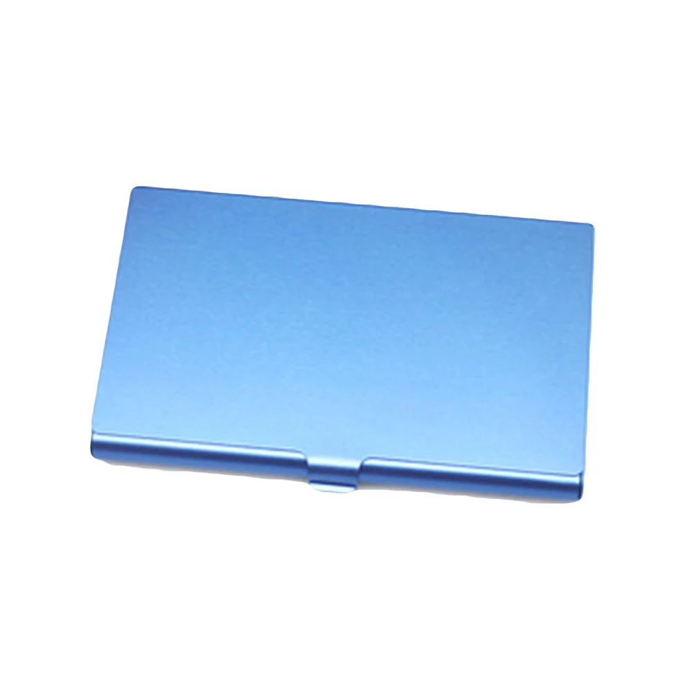 porte cartes réutilisable métal coloré rose doré moderne clip