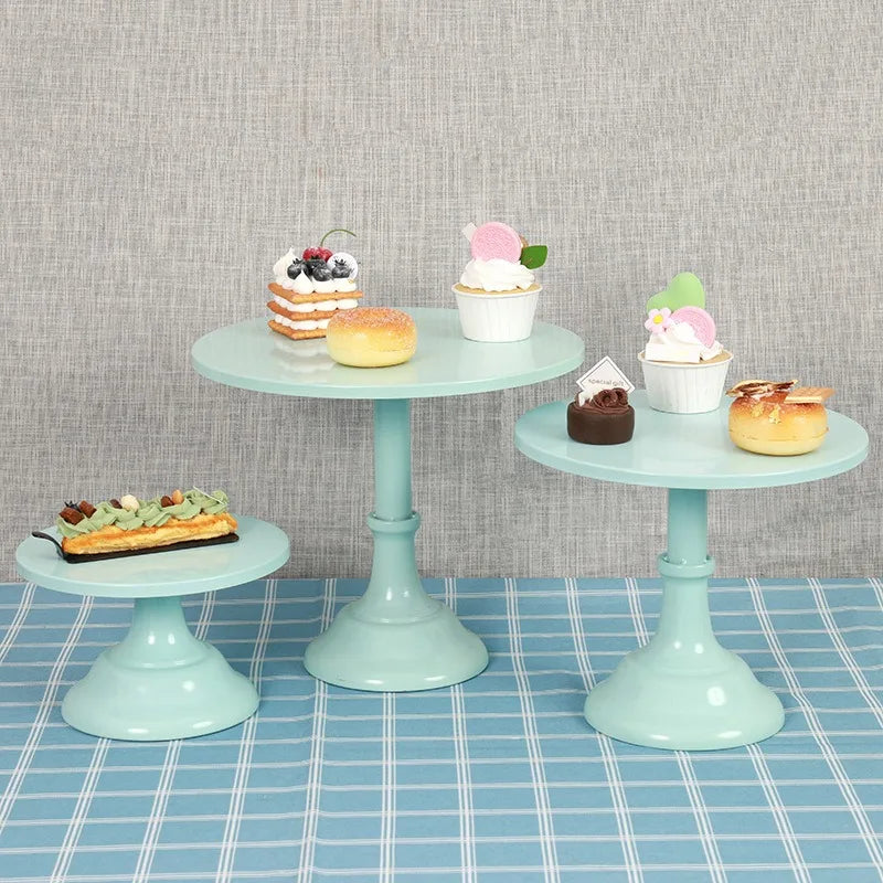 support gâteaux rond présentoir desserts moderne fête mariage décoration table anniversaire