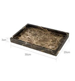 ensemble salle bain marbre distributeur savon porte savon diffuseur huiles essentielles noir doré