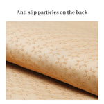 Texture de surface avec des particules antidérapantes sur le dos.