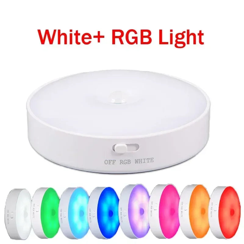 lampe led rechargeable usb aimantée mouvement blanc chaud moderne minimaliste