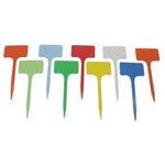 étiquettes jardinage bleu vert rouge blanc pratiques simples rectangulaires pointues 10 pièces