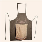 Tablier coton blanc humour cuisine