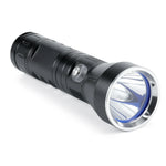 lampe poche plongée led 30w 3000lumens étanche 100m rechargeable tactique robuste