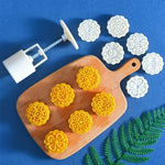 moule biscuits blanc moderne motifs floraux pièces respectueux environnement opaques