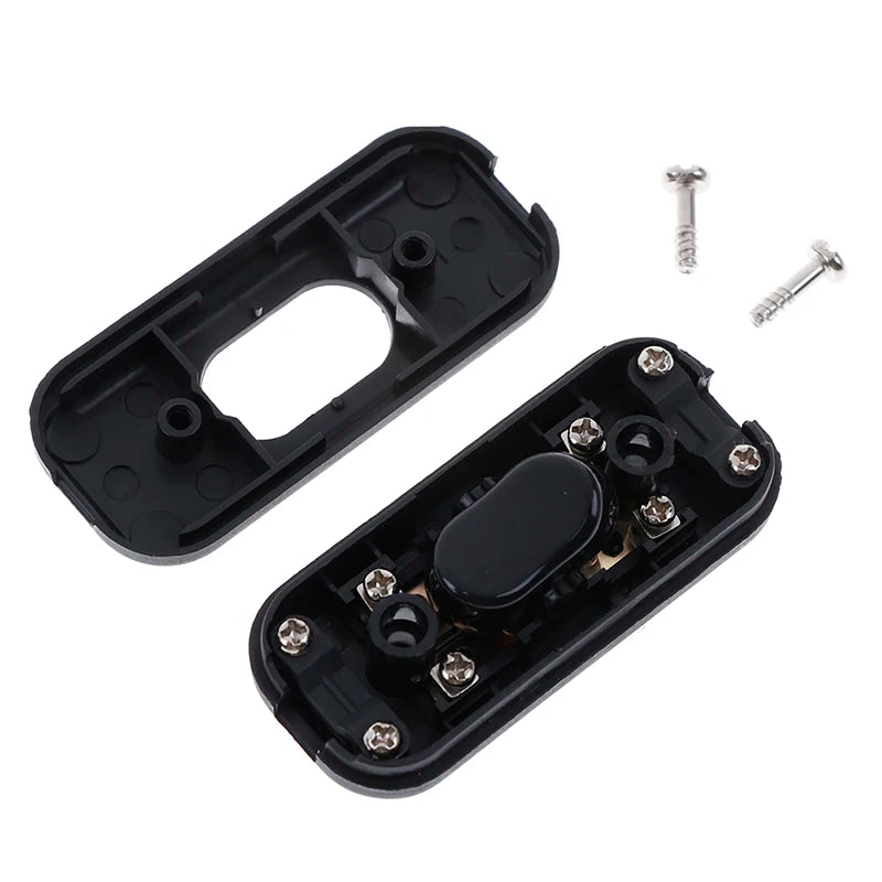 interrupteur bascule noir blanc transparent industriel utilitaire vis pieces interrupteur demontees cables electriques