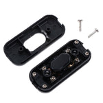 interrupteur bascule noir blanc transparent industriel utilitaire vis pieces interrupteur demontees cables electriques