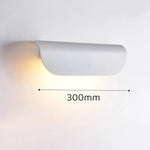 éclairage mural led moderne étanche noir blanc ip65 adhésif extérieur intérieur