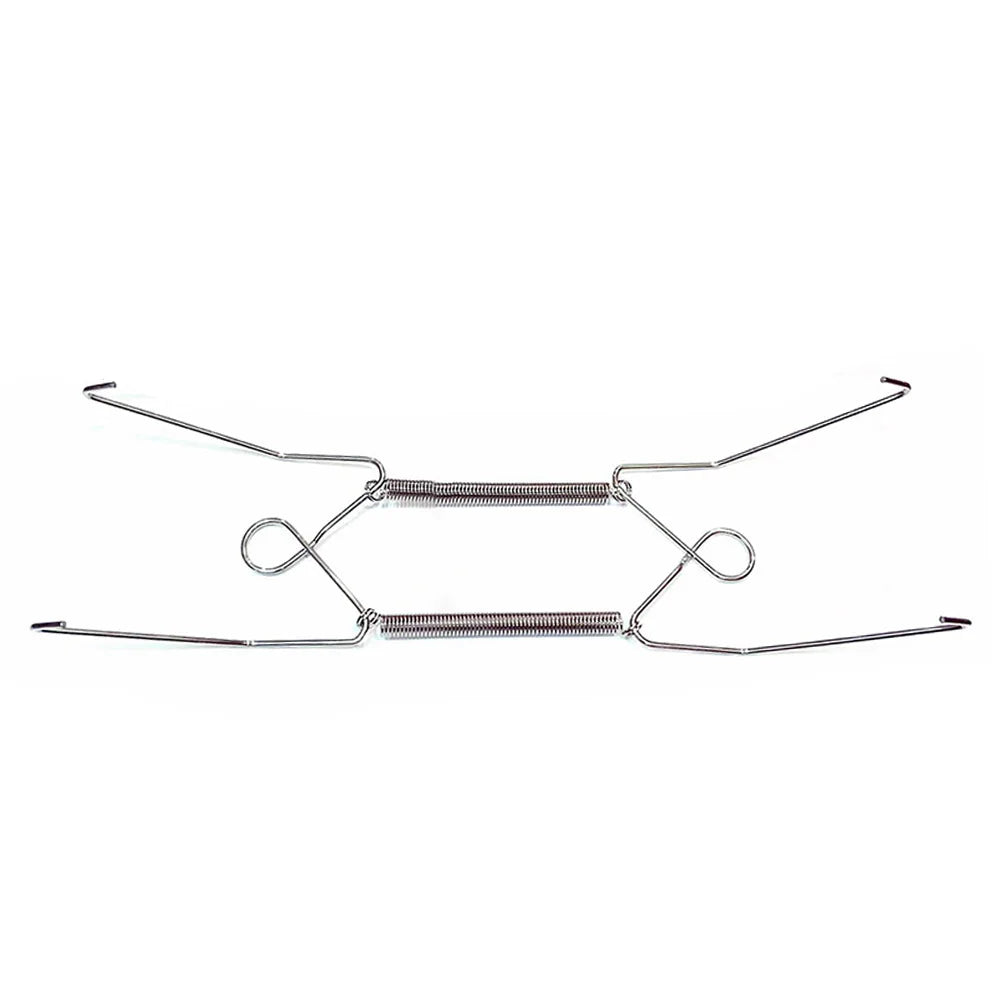 pince plaquettes métalliques modernes décoration extérieure pâques mariage festive argentées