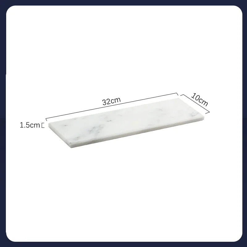 plateau marbre noir blanc moderne plateau rangement marbre naturel salle bain accessoires