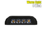 lumière solaire murale led blanc chaud blanc froid moderne minimalisteextérieur jardin