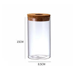 Pot plante hydroponique transparent moderne minimaliste 8cm 10cm 12cm 15cm 20cm