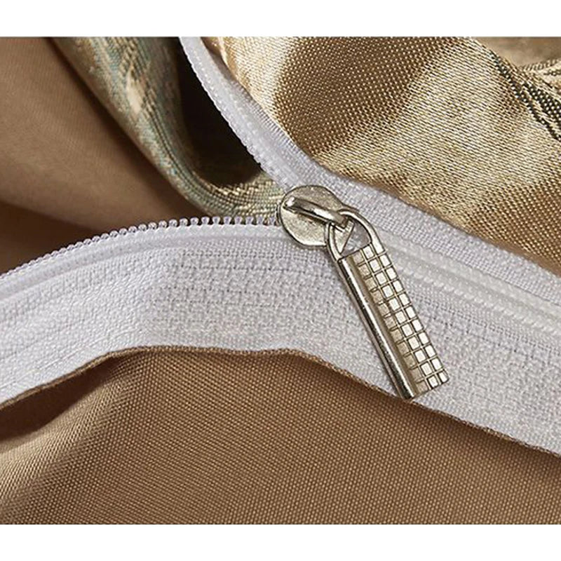 Détail du tissu jacquard de la housse de couette