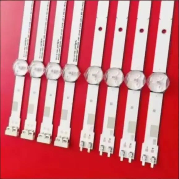 ruban led blanc moderne 935mm kit 8pcs opaquet tension 3v