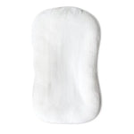coussin bébé doux coton rose clair beige floral bleu confortable