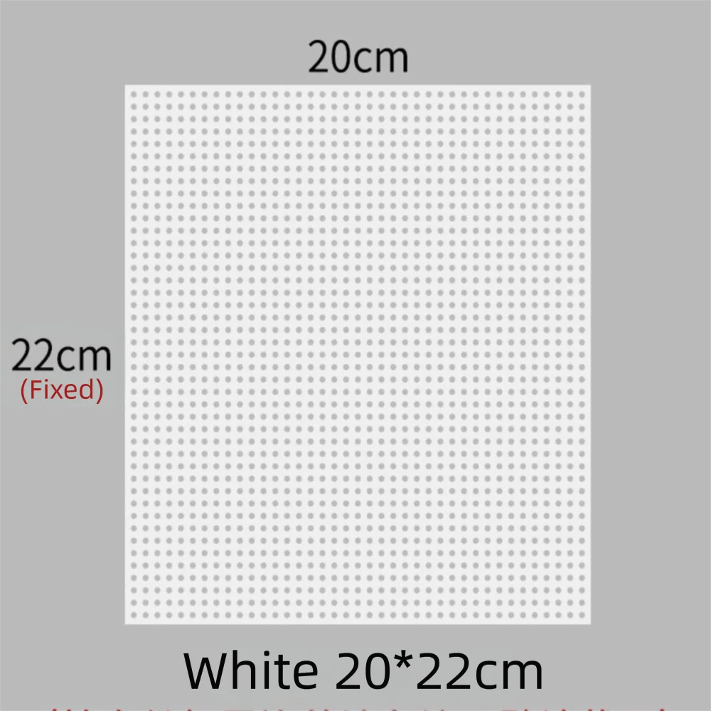 tissu perforé blanc motifs modernes kit broderie peinture coton différentes tailles pastorales fonds imprimables