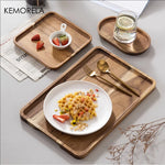 assiettes bois marron clair minimaliste rustique assiette couverts bol verre tasse fruits gaufres
