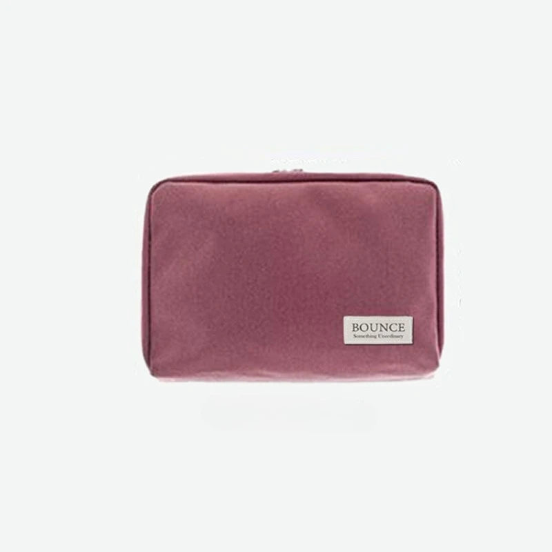 pochette rangement oxford multi usage bleu rose gris jaune moderne pratique fermeture glissière