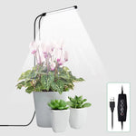lampe led croissance plante spectre complet 6000k adhésif moderne câble usb commande distance