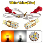 ampoule led dorée blanche points lumineux clignotant moderne adhésif connecteurs électriques sécurité voiture