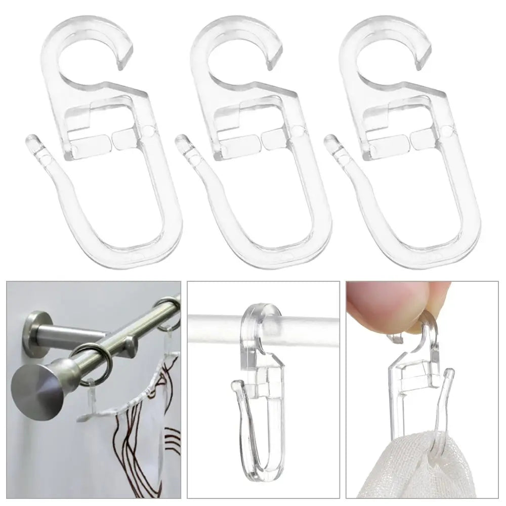 crochet porte serviettes moderne transparent adhésif uni decoration maison accessoire blanc