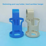 porte savon moderne bleu gris rangement salle bain organisateur boissons fêtes aquatiques