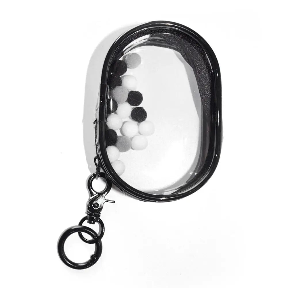 boîtes mystère transparentes accessoires poupées figurines clips personnages stylisés pop art transparentes enfants adolescents