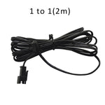 câbles électrique répartiteur 12v splitter clips boitier controle accessoire éclairage néon moderne