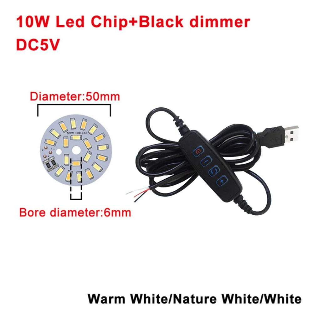 plaque led 5w 6w 10w 30w bleu blanc moderne diodes smd 5730 câble usb