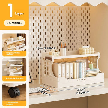 meuble rangement modulable boites bacs beige perforations moderne roulettes articles