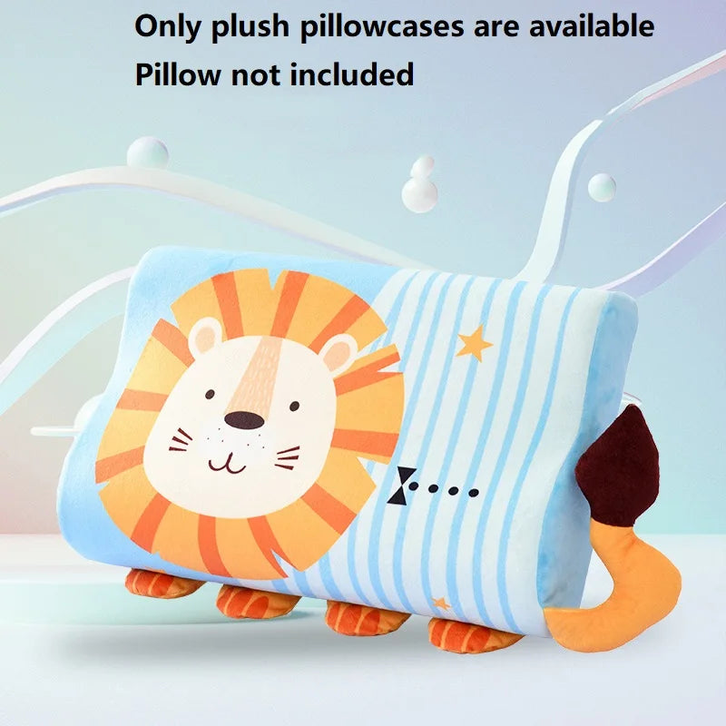 oreiller bébé dessin animé mousse mémoire forme quatre saisons orange bleu rose