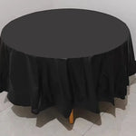 nappe table ronde uni bleue verte rose moderne opaques 213cm discothèque événement anniversaire