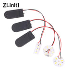 éclairage led diodes blanc noir câbles électriques moderne kit création