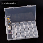 boîtes rangement transparentes modernes compartiments ajustables outils bijoux accessoires organisation pratique clips fermeture
