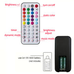 bande lumineuse led rgb flexible décoration fête télécommande application multiple couleurs