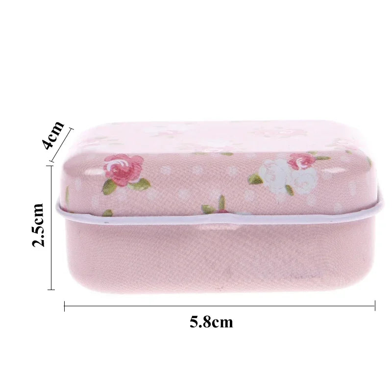 boîtes bijoux métal fleuri vintage rose blanc bleu respectueux environnement moderne stockage
