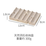 ensemble salle bain moderne pierre marbrée distribiteur savon porte brosse dents plateau carré beige