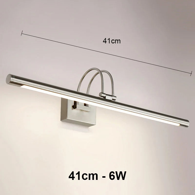 applique murale salle bains moderne lampe led rectangulaire éclairage intérieur chambre cuisine